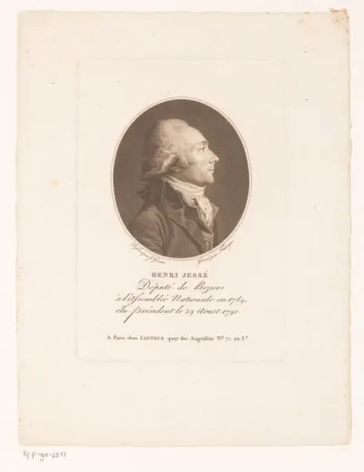 Portret van Joseph-Henri baron de Jessé