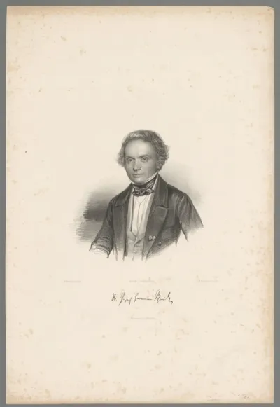 Portret van Joseph Hermann Schmidt