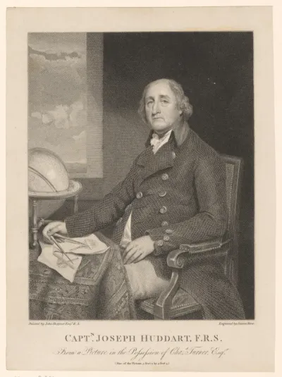 Portret van Joseph Huddart