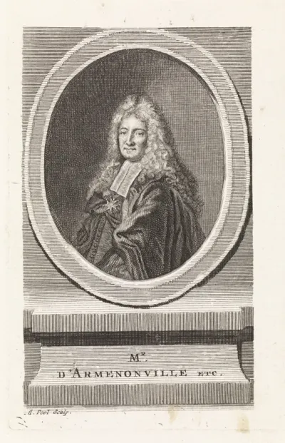 Portret van Joseph Jean Baptiste Fleuriau Armenonville