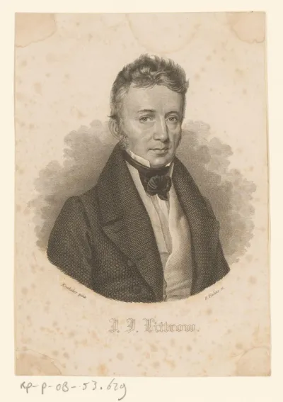 Portret van Joseph Johann von Littrow