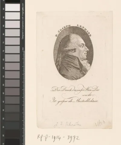 Portret van Joseph Lenhardt