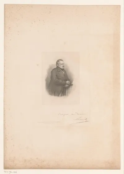 Portret van Joseph Maria von Radowitz