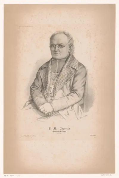 Portret van Joseph-Marie Graveran