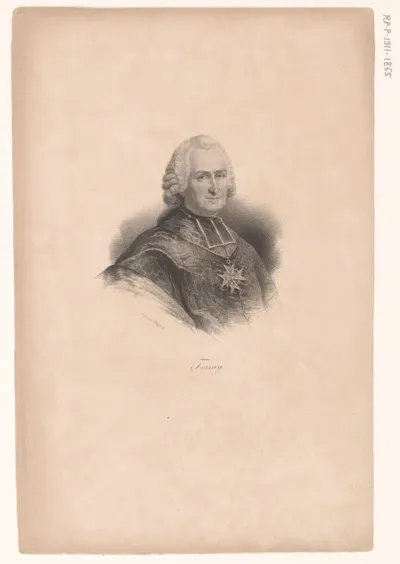 Portret van Joseph Marie Terray