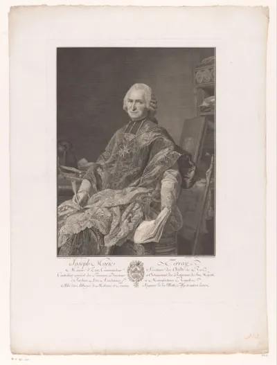 Portret van Joseph Marie Terray
