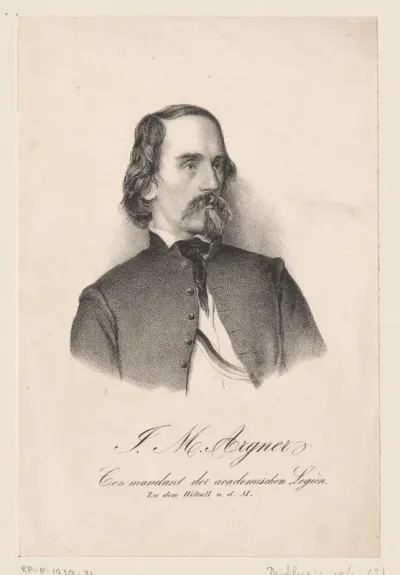 Portret van Joseph Mattäus Aigner