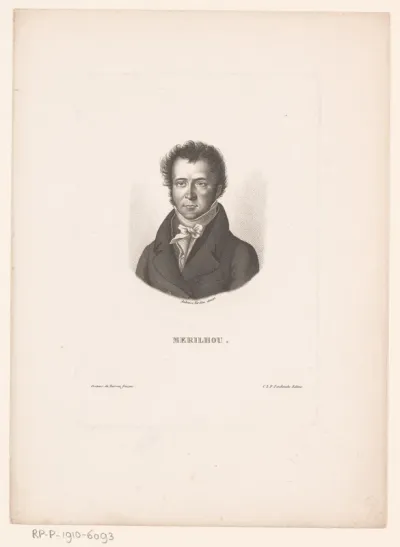 Portret van Joseph Merilhou