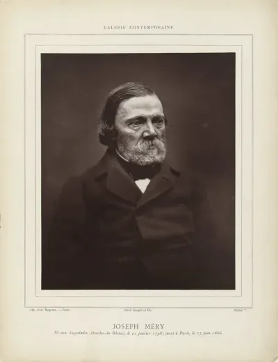 Portret van Joseph Méry