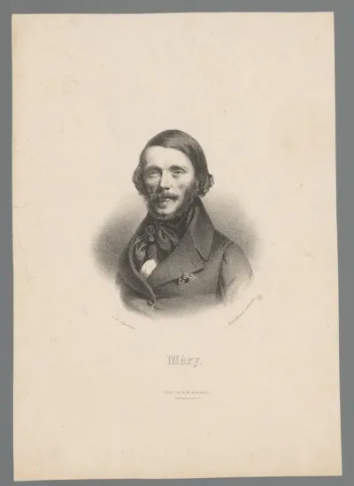 Portret van Joseph Mery