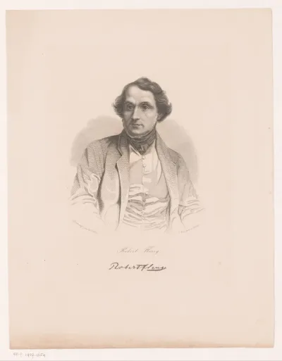 Portret van Joseph Nicolas Robert-Fleury