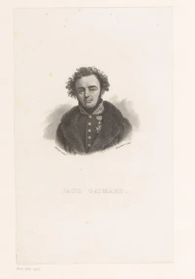 Portret van Joseph Paul Gaimard