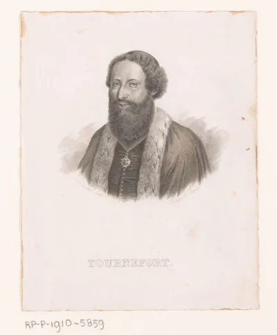 Portret van Joseph Pitton de Tournefort