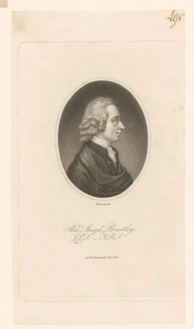 Portret van Joseph Priestley