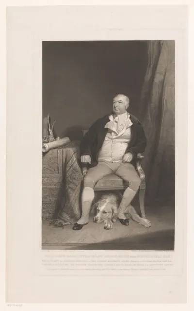 Portret van Joseph Radcliffe