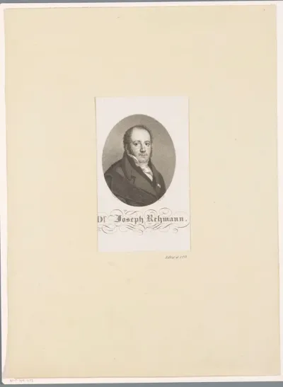 Portret van Joseph Rehmann