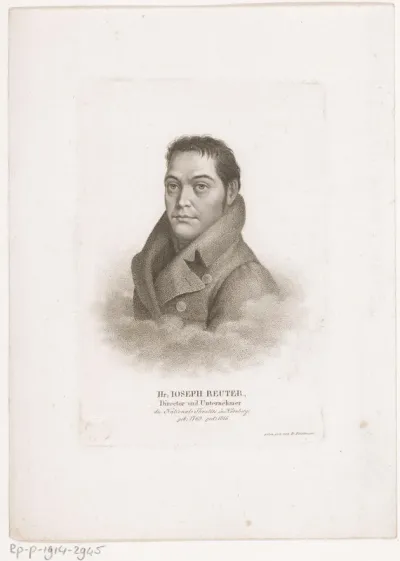 Portret van Joseph Reuter