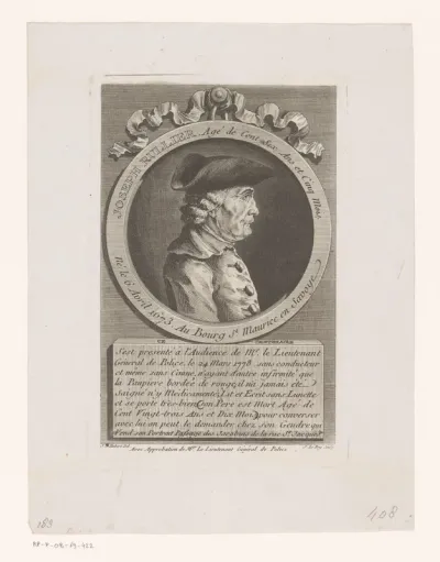 Portret van Joseph Rullier