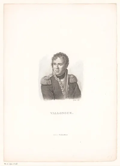 Portret van Joseph Sécret Pascal-Vallongue