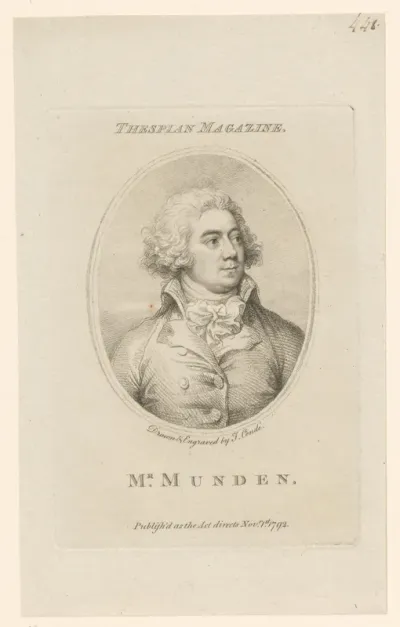 Portret van Joseph Shepherd Munden