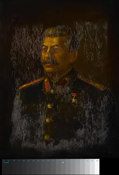 Portret van Joseph Stalin (1897-1953)