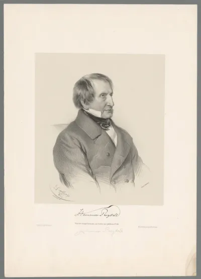 Portret van Joseph von Hammer-Purgstall