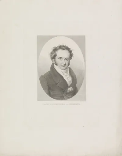 Portret van Joseph von Hormayr