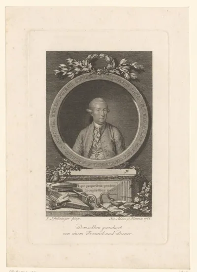 Portret van Joseph von Quarin