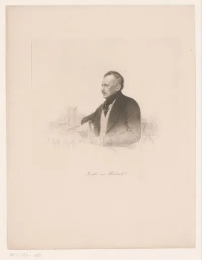 Portret van Joseph von Radowitz