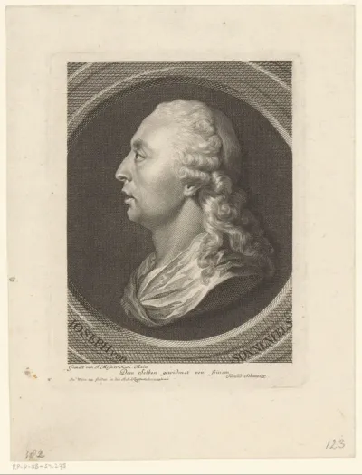 Portret van Joseph von Sonnenfels