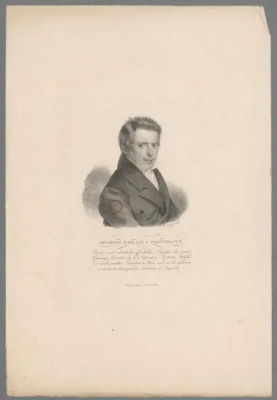 Portret van Joseph von Wattmann