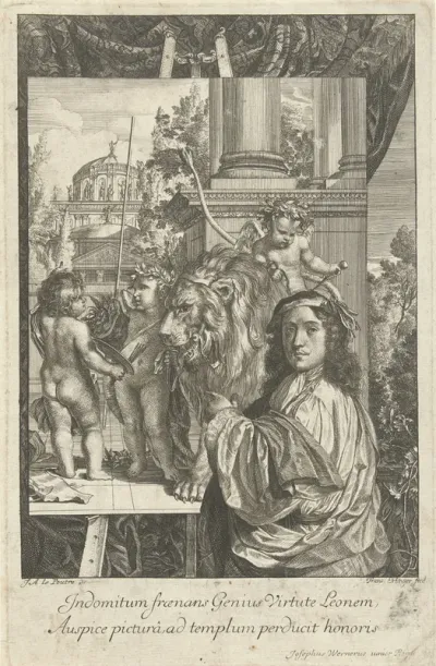 Portret van Joseph Werner
