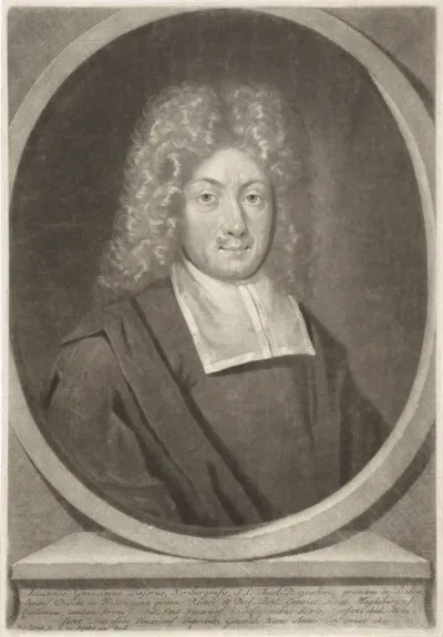 Portret van Joseph Wilhelm Baier