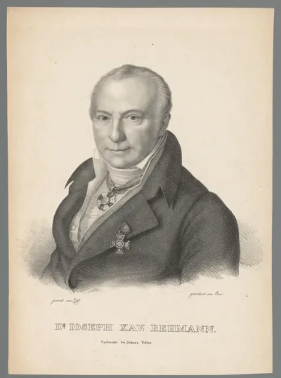 Portret van Joseph Xaver Rehmann