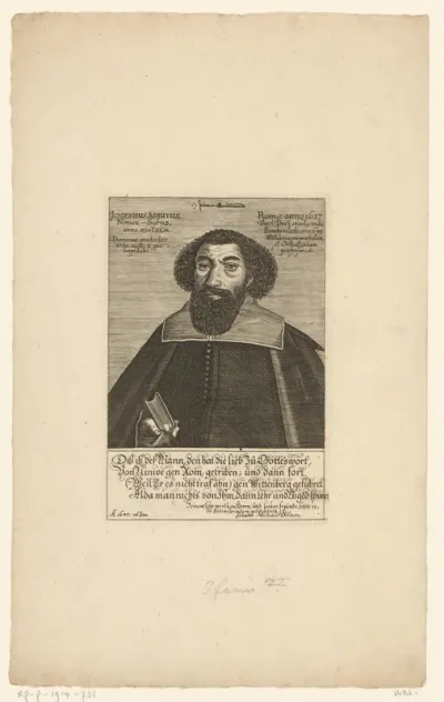 Portret van Josephus Adjutus