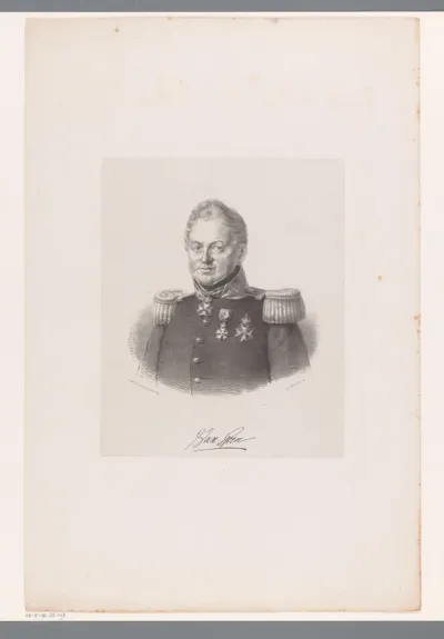 Portret van Josephus Jacobus van Geen