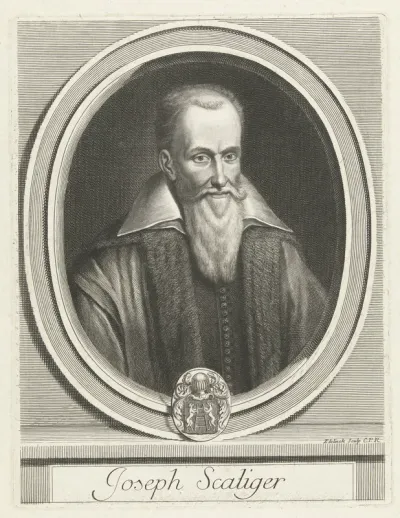 Portret van Josephus Justus Scaliger