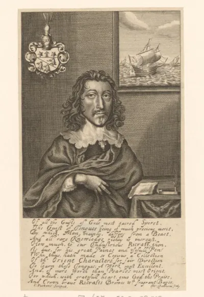 Portret van Josiah Ricraft