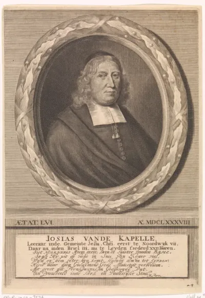 Portret van Josias van der Kapelle