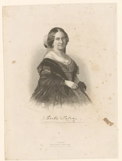 Portret van Jósika Júlia