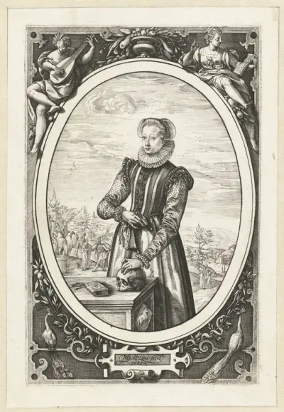 Portret van Josina Hamels