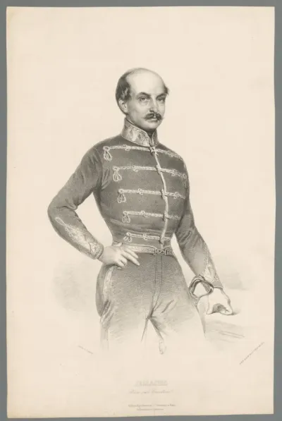 Portret van Josip Jelačić od Bužima