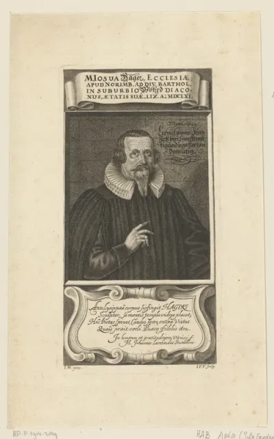 Portret van Josua Hager