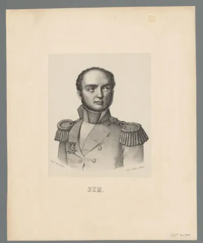Portret van Józef Bem