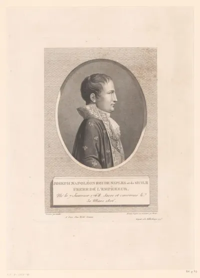 Portret van Jozef Bonaparte