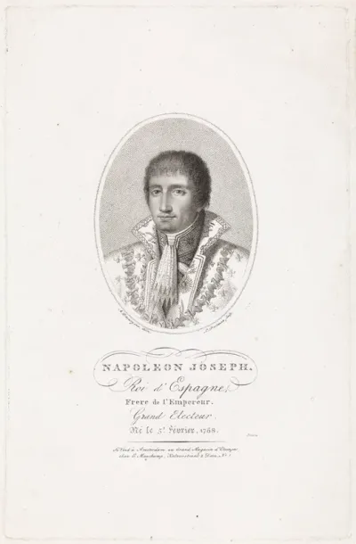 Portret van Jozef Bonaparte, koning van Spanje