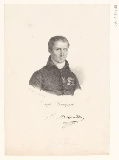 Portret van Jozef Bonaparte
