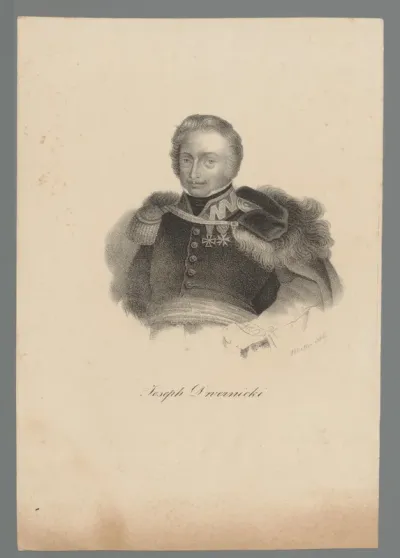 Portret van Józef Dwernicki