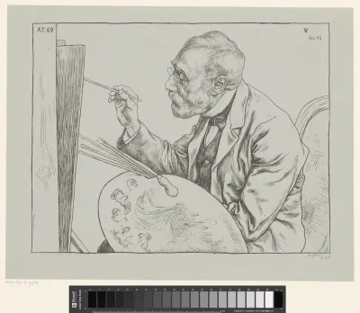 Portret van Jozef Israëls