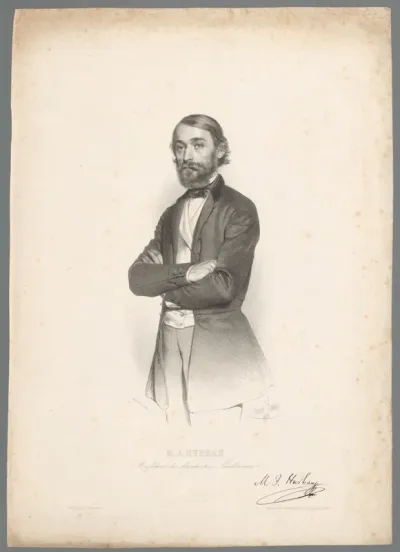 Portret van Jozef Miloslav Hurban
